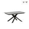Moderne uitschuifbare tafel voor 10 personen 90×160-220 Ganty Aanbieding