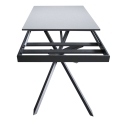 Moderne uitschuifbare tafel voor 10 personen 90×160-220 Ganty Karakteristieken