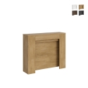 Uitschuifbare console tafel voor eetkamer-ingang, geschikt voor 10 personen, 90×25-211 Kiba Voorraad