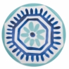 Set van 18 stuks servies in mediterrane stijl Aquazul Karakteristieken