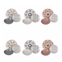 Servies set borden 18-delig porselein boho Bohemien stijl Aanbieding