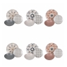 Servies set borden 18-delig porselein boho Bohemien stijl Aanbieding