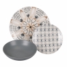 Servies set borden 18-delig porselein boho Bohemien stijl Verkoop