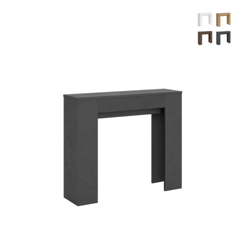 Uitschuifbare console tafel voor eetkamer/keuken, geschikt voor 8 personen, 90×25-181 Slick Aanbieding