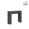 Uitschuifbare console tafel voor eetkamer/keuken, geschikt voor 8 personen, 90×25-181 Slick Kortingen