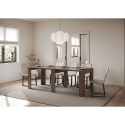 Uitschuifbare console tafel voor eetkamer/keuken, geschikt voor 8 personen, 90×25-181 Slick Aankoop