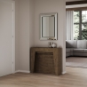 Moderne minimalistische uitschuifbare console 90×25-211 Anea Catalogus