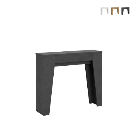 Uitschuifbare design console tafel voor keuken of hal, modern, 90×25-181 Narrow Aanbieding