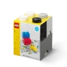 LEGO Storage Brick Multi Pack - Set van 4 opbergers in zwart, wit en lichtgrijs Aanbod