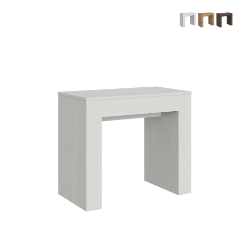 Uitschuifbare console tafel voor hal, woonkamer en eetkamer 90x49-307 Extra Aanbieding