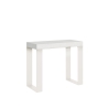 Uitschuifbare console tafel voor 14 personen, minimalistisch design, keuken 90x40-300 Tecno Kortingen