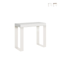 Uitschuifbare console tafel voor 14 personen, minimalistisch design, keuken 90x40-300 Tecno Aanbieding