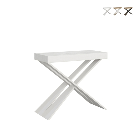Uitschuifbare design console tafel voor 10 personen 90x40-196 Diago Small Aanbieding