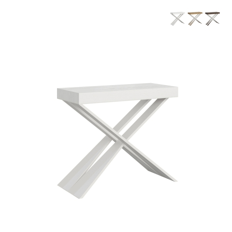 Uitschuifbare console modern design compact 10 personen 90x40-300 Diago Aanbieding