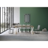 Uitschuifbare console modern design compact 10 personen 90x40-300 Diago Aankoop