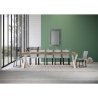 Uitschuifbare console modern design compact 10 personen 90x40-300 Diago 
