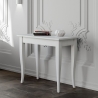 Uitschuifbare witte klassieke tafel voor 14 personen 90x48-308 Sciabola Aanbieding