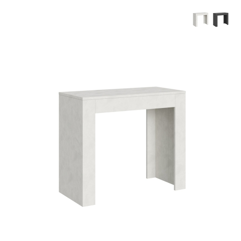 Uitschuifbare design eettafel 90x42-198 Emy Small voor de keuken Aanbieding