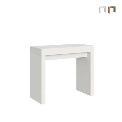 Uitschuifbare eettafel modern design 90x40-300 Roxell Aanbieding