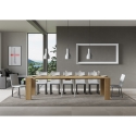 Uitschuifbare eettafel modern design 90x40-300 Roxell Karakteristieken