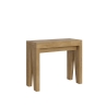 Uitschuifbare console tafel modern design hout 90x40-300 Naxy Aanbieding