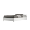 Eenpersoonsbed met lattenbodem wit essen 120x190 Nuamo Verkoop