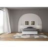 Eenpersoonsbed met lattenbodem wit essen 120x190 Nuamo Aanbod