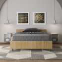 Moderne designbed met opbergruimte 120x190cm Nuamo, twijfelaar Verkoop