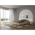 Moderne designbed met opbergruimte 120x190cm Nuamo, twijfelaar Voorraad