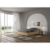 Moderne designbed met opbergruimte 120x190cm Nuamo, twijfelaar Voorraad