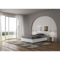 Eenpersoonsbed 120x200 in wit hout met lattenbodem Nuamo Korting