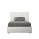 Frans bed 140x190 wit kunstleer met opbergruimte hoofdbord Mika Verkoop