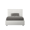 Frans bed 140x190 wit kunstleer met opbergruimte hoofdbord Mika Verkoop