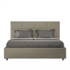 Tweepersoonsbed met opbergruimte 160x190 in beige kunstleer Mika Verkoop
