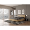 Tweepersoonsbed 160x190cm zonder lattenbodem met schuine hoofdsteun Demas Catalogus