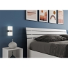 Tweepersoonsbed 160x190cm in wit hout met lattenbodem en hoofdeinde Ankel Korting