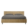 Tweepersoonsbed 160x190 hout zonder lattenbodem schuine hoofdsteun Ankel Verkoop