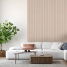 4 x decoratieve akoestische wandpanelen 120x60cm berkenhout Tabb-OW Korting