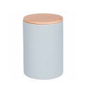 Set van 3 gekleurde gres keukenpotten van 750 ml met deksel Circle Korting