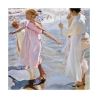 Canvas print Time for a Bathe Valencia Joaquín Sorolla y Bastida Aanbod