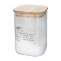 set van 3 glazen potten 10x14cm voor koffie, suiker en zout Victionary Verkoop