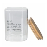 set van 3 glazen potten 10x14cm voor koffie, suiker en zout Victionary Korting