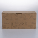 set van 3 glazen potten 10x14cm voor koffie, suiker en zout Victionary Model