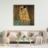 Schilderij op canvas Art Nouveau De Kus Gustav Klimt Korting