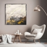 Modern abstract schilderij op canvas Winter Melody H. Romero Verkoop