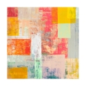 Kleurrijk abstract schilderij op canvasdoek Estate lontana Italo Corrado Aanbod