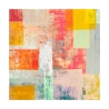Kleurrijk abstract schilderij op canvasdoek Estate lontana Italo Corrado Aanbod