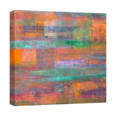 Canvas print abstract painting Ritmo di Luce Italo Corrado Aanbieding