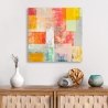 Kleurrijk abstract schilderij op canvasdoek Estate lontana Italo Corrado Verkoop