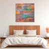 Canvas print abstract painting Ritmo di Luce Italo Corrado Korting